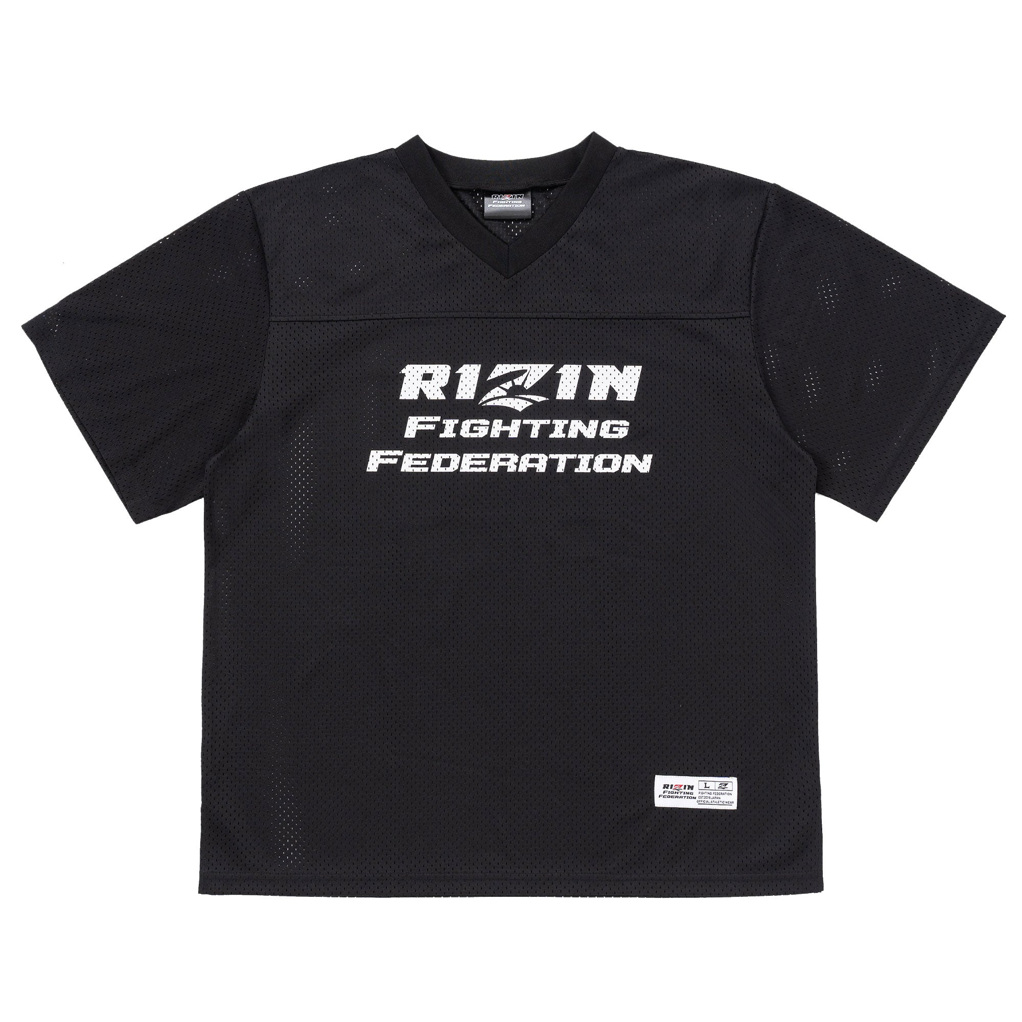 K*R様 RIZIN OFFICIAL セットアップ ブラック LM RIZIN 公式グッズ】RIZIN メッシュ シャツ セットアップ ライジン T