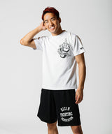 RIZIN サークルロゴ 【DRY】 ショーツ|ブラック/ホワイト