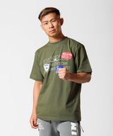 RIZIN SOUVENIR Tシャツ / OLIVE GREEN