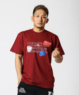 RIZIN SOUVENIR Tシャツ / BURGUNDY