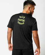 RIZIN GLOVE 2 【DRY】 Tシャツ|ブラック/イエロー