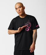 RIZIN GLOVE 2 【DRY】 Tシャツ|ブラック/ピンク