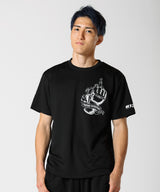 RIZIN GLOVE 2 【DRY】 Tシャツ|ブラック/ホワイト