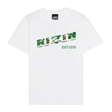 RIZIN CAMO ロゴTシャツ WHT/GREEN