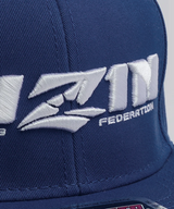 RIZIN LOGO スナップバック / BLUE
