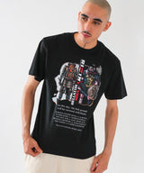 RIZIN×BELLATOR サムライ・グラジエーターTシャツ / BLACK