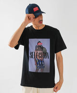 GOD SELECTION XXX × RIZIN ホベルト・サトシ・ソウザ Tシャツ / BLACK