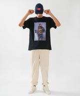 GOD SELECTION XXX × RIZIN ホベルト・サトシ・ソウザ Tシャツ / BLACK