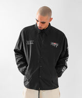 GOD SELECTION XXX × RIZIN コーチジャケット / BLACK