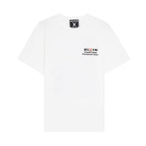 RIZIN×Roen コラボTシャツ 雷神×狼煙(狼) バックプリント ホワイト - 公式限定Tシャツ