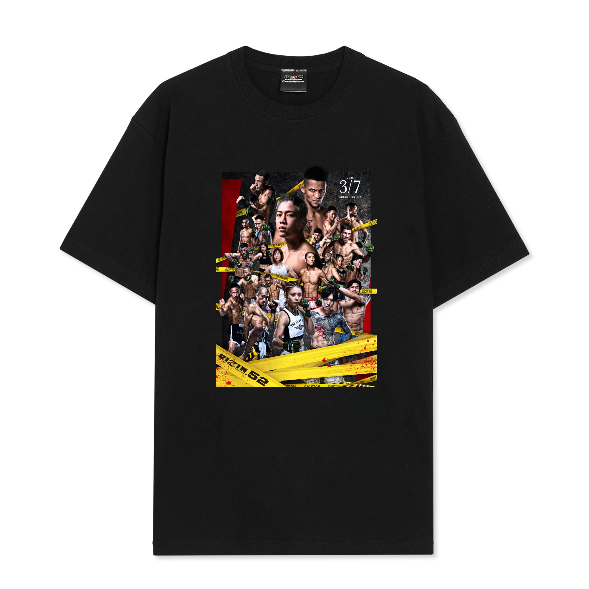 RIZIN 公式グッズ】RIZIN.52 Tシャツ メンズ レディース アパレル