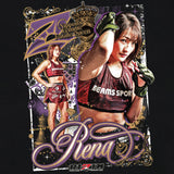 RENA × RIZIN レーナ 公式コラボTシャツ フォトプリントデザイン