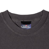 RIZIN プレイングハンズ Faded Tシャツ 半袖 ヴィンテージ風 フェード加工 オープンフィンガーグローブ ライジン 格闘技 応援グッズ チャコール すみ黒