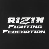 RIZIN ロゴ タンクトップ ノースリーブ ヴィンテージ風ロゴ ライジン 格闘技 トレーニングウェア ブラック