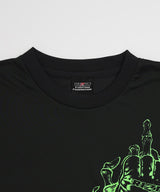 RIZIN GLOVE 2 【DRY】 Tシャツ|ブラック/グリーン