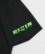 RIZIN GLOVE 2 【DRY】 Tシャツ|ブラック/グリーン