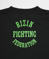 RIZIN GLOVE 2 【DRY】 Tシャツ|ブラック/グリーン