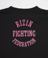 RIZIN GLOVE 2 【DRY】 Tシャツ|ブラック/ピンク