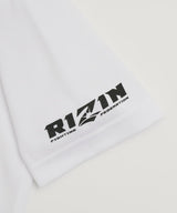 RIZIN GLOVE 2 【DRY】 Tシャツ|ホワイト/ブラック