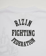 RIZIN GLOVE 2 【DRY】 Tシャツ|ホワイト/ブラック