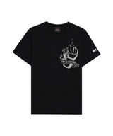 RIZIN GLOVE 2 【綿100%】 Tシャツ|ブラック/ホワイト