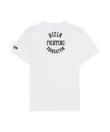 RIZIN GLOVE 2 【綿100%】 Tシャツ|ホワイト/ブラック
