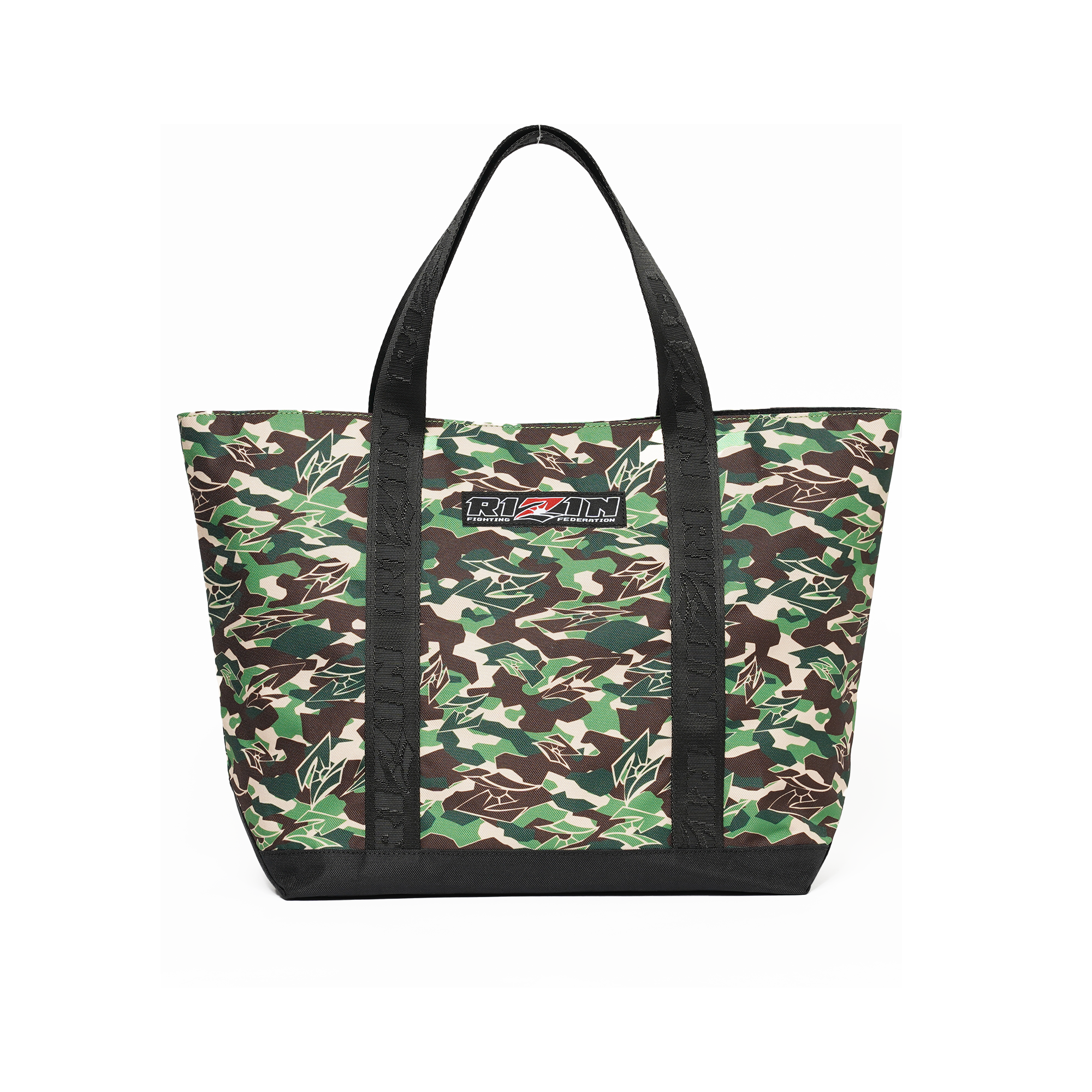Kaikaikiki toteトートバッグ Rainforest camo 楽天市場】Kaikai kikiCAMO TOTE BAG / VIRIDIAN GREEN STYLE