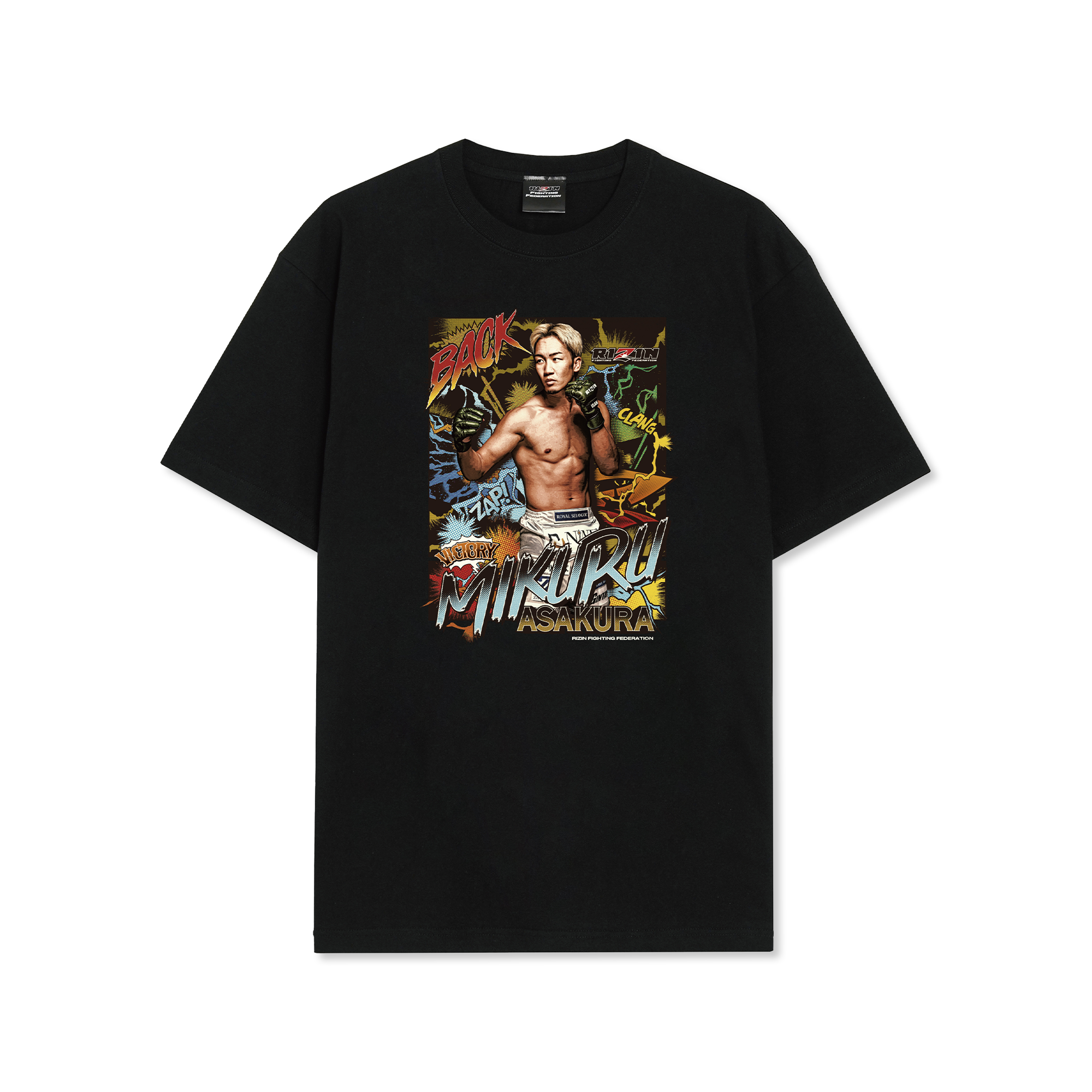 独特の上品 RIZIN 朝倉未来 応援 Tシャツ – RIZIN オフィシャル オンライン スポーツ選手