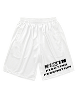 RIZIN PAISLEY DRY ショーツ WHT/BLK
