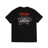 RIZIN×PORKCHOP GARAGE SUPPLY・PORK BACK TEE
