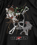 RIZIN×Roen 雷神×狼煙スカジャン