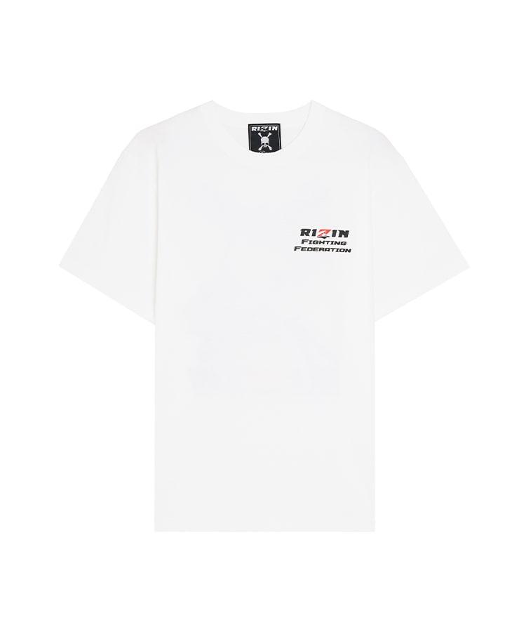 RIZIN×Roen 雷神×狼煙 T-Shirt / WHITE