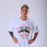 DISTRACTION TEE(Devilock × RIZIN) / WHITE