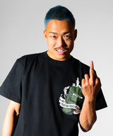 RIZIN GLOVE Tシャツ / BLACK