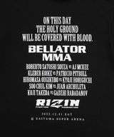 RIZIN×BELLATOR フォトTシャツ / BLACK