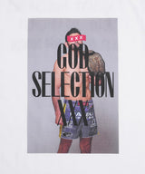 GOD SELECTION XXX × RIZIN ホベルト・サトシ・ソウザ Tシャツ / WHITE
