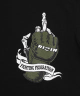 RIZIN GLOVE Tシャツ / BLACK