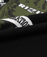 RIZIN GLOVE Tシャツ / BLACK