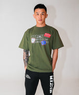 RIZIN SOUVENIR Tシャツ / OLIVE GREEN