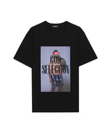 GOD SELECTION XXX × RIZIN ホベルト・サトシ・ソウザ Tシャツ / BLACK