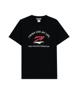 RIZIN "I'MMA LIVE MY LIFE" シャツ / BLACK
