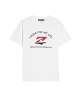 RIZIN "I'MMA LIVE MY LIFE" シャツ / WHITE