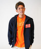 RIZIN STENCIL Tシャツ / ORANGE