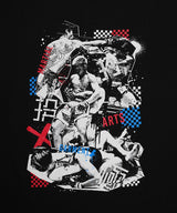 RIZIN MMA 打投極 Tシャツ / BLACK