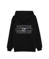 RIZIN RFF ジップアップスウェットパーカー / BLACK