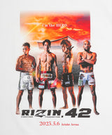 RIZIN.42 大会限定 Tシャツ / WHITE