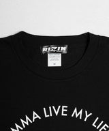 RIZIN "I'MMA LIVE MY LIFE" シャツ / BLACK
