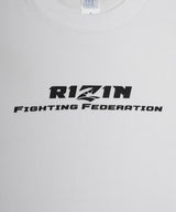 RIZIN ロゴTシャツ タイプA / WHITE