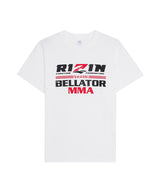 RIZIN×BELLATOR ロゴTシャツ / WHITE
