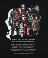 RIZIN×BELLATOR 全面対抗戦Tシャツ / BLACK